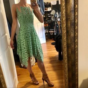 Free People Strappy Crochet Dress